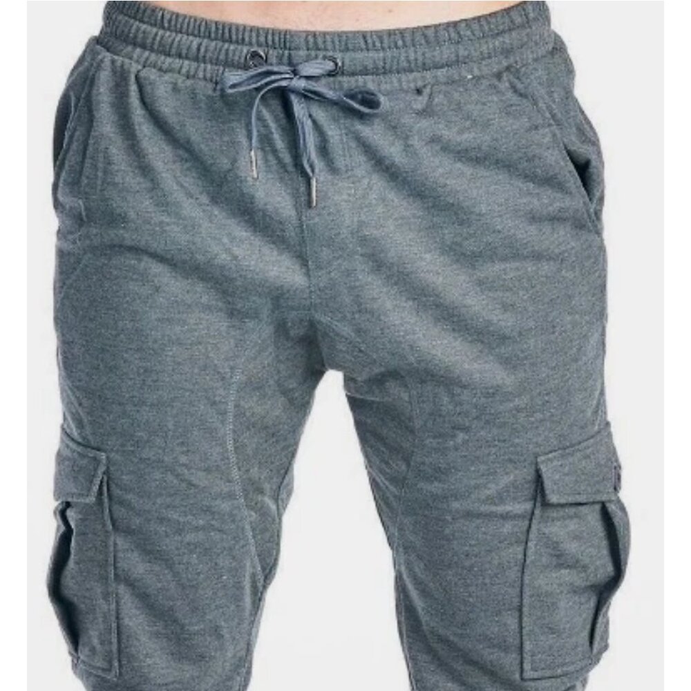 MENS JOGGER A/JEANS CARGO POCKET Size LARGE -PANTS SWEATPANTS